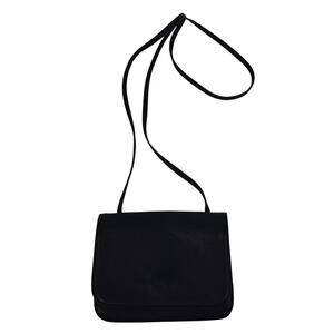 Silence & Noise Urban Outfitters Black Vegan Leather Mini Crossbody Bag Purse